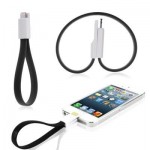 20cm USB Lightning Charging Cable for iPhone Flat Color 0.2m